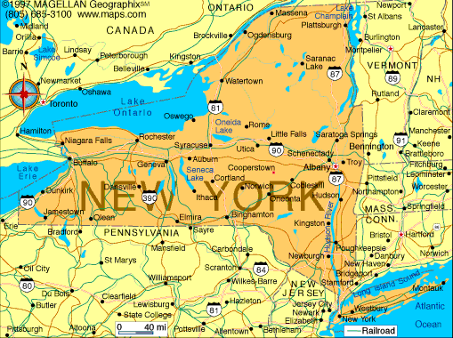 White Plains New York Map